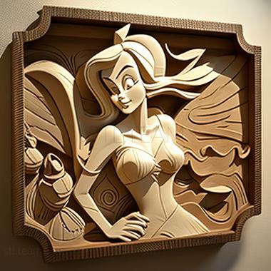 3D model st Penelope from Looney Tunes (STL)